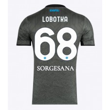 SSC Napoli Stanislav Lobotka #68 Tredjedrakt 2024-25 Kortermet